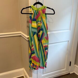 Flying Tomato - out of stock - Colorful Striped 80s dress!